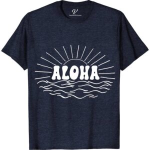Aloha Sun Ocean Groovy Shirt Hawaii Vacation Shirts Dive into summer with the Aloha Sun Ocean Groovy Shirt from VacationShirts.com. This quintessential Hawaiian shirt, featuring a mesmerizing ocean print, embodies the spirit of island wear. Perfect for beach enthusiasts and surf style aficionados, it's the ultimate casual summer shirt that brings a tropical, groovy vibe to any vacation wardrobe.