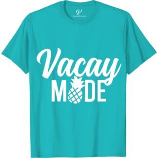 Vacay Mode Hawaii Pineapple Tee Hawaii Vacation Shirts Dive into paradise with our Vacay Mode Hawaii Pineapple Tee! This tropical vacation tee, featuring a vibrant pineapple graphic, embodies the Aloha spirit. Perfect as beachwear or casual island wear, this Hawaiian pineapple apparel is your go-to for summer vacations. Embrace the tropical fruit vibe in our comfy, stylish tee.