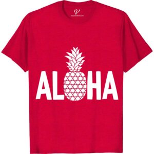 Aloha Hawaii Pineapple Vacation Tee Hawaii Vacation Shirts Embrace the spirit of paradise with our Aloha Hawaii Pineapple Vacation Tee from VacationShirts.com. This Hawaiian Aloha Shirt, featuring a vibrant pineapple graphic, is your perfect companion for tropical vacations. Crafted for comfort, it embodies the essence of Aloha beachwear. Dive into style with this iconic tropical pineapple clothing piece!