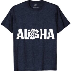Aloha Calligraphy Bubble Hawaii Tee Hawaii Vacation Shirts Embrace island vibes with our Aloha Calligraphy Bubble Hawaii Tee from VacationShirts.com. This Hawaiian-style T-shirt blends Aloha script tops' elegance with tropical calligraphy apparel's charm. Perfect for beach style clothing enthusiasts, it features a unique Hawaiian print, making it an essential piece of Aloha beachwear for any tropical island tee collection.