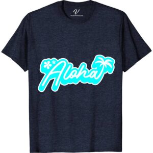 Aloha Calligraphy Floral Hawaii Tee Hawaii Vacation Shirts Embrace tropical elegance with our Aloha Calligraphy Floral Hawaii Tee. Crafted for those who adore Hawaiian floral fashion, this shirt combines vibrant tropical flowers with exquisite Hawaiian calligraphy. Perfect as aloha beachwear or a statement piece, it's a must-have for lovers of floral print aloha tees and Hawaii theme t-shirts.