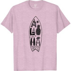 Aloha Surfboard Hawaii Calligraphy Tee Hawaii Vacation Shirts Embrace the Aloha spirit with our Hawaiian Surfboard T-Shirt, featuring exquisite Aloha calligraphy and a vibrant surfboard graphic. Crafted for surf enthusiasts and beach lovers, this Aloha Beachwear is a testament to Hawaii's rich surf culture. Dive into tropical vibes with this essential Hawaiian Calligraphy Shirt, your perfect surf culture clothing companion.