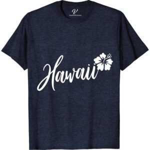 Hawaii Hibiscus Flower Calligraphy Tee Hawaii Vacation Shirts Embrace tropical elegance with our Hawaii Hibiscus Flower Calligraphy Tee. This unique Hawaiian Tee Design features exquisite calligraphy art, blending seamlessly with vibrant hibiscus print clothing. Perfect for any occasion, this floral calligraphy shirt captures the essence of Hawaiian floral tees, making it a must-have in your tropical tee designs collection.