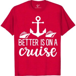 Cruise-Lover's Ultimate Vacation Tee by VacationShirts Classic Cruise Vacation Shirts Discover the Cruise-Lover's Ultimate Vacation Tee by VacationShirts.com, your perfect companion for sea voyages. This nautical-themed shirt, customizable for families and couples, is the epitome of cruise wear. Crafted for comfort, it's ideal for tropical vacations, offering matching outfits that elevate your cruise holiday experience. Make it uniquely yours today!