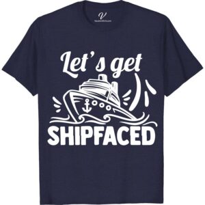 Shipfaced Fun Cruise Tee - Ultimate Vacation Wear Cruise Vacation Shirts Set sail in style with the Shipfaced Fun Cruise Tee from VacationShirts.com! Perfect for any sea adventure, this humorous travel tee combines nautical charm with a splash of fun. Ideal for beach parties or lounging on deck, it's the ultimate vacation wear, making you the life of the cruise!