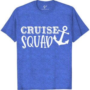 VacationShirts.com's Cruise Squad Anchor Tee Cruise Squad Vacation Shirts Set sail in style with VacationShirts.com's Cruise Squad Anchor Tee! Perfect for groups, this nautical-themed shirt features a striking anchor design, ideal for family cruises or friend getaways. Customize your crew's look with these matching cruise shirts, enhancing your ocean adventure. Embrace the spirit of the sea in our vacation tees!