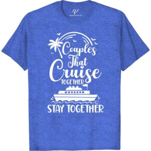 Together Forever Couples Cruise Tee - VacationShirts.com Couples Cruise Shirts Embark on a romantic journey with the Together Forever Couples Cruise Tee from VacationShirts.com. Perfect for honeymoons, anniversaries, or any love-filled getaway, these matching vacation tees feature customizable designs, celebrating your unique bond. Embrace the spirit of adventure in style with our personalized couples gear, making every moment unforgettable.