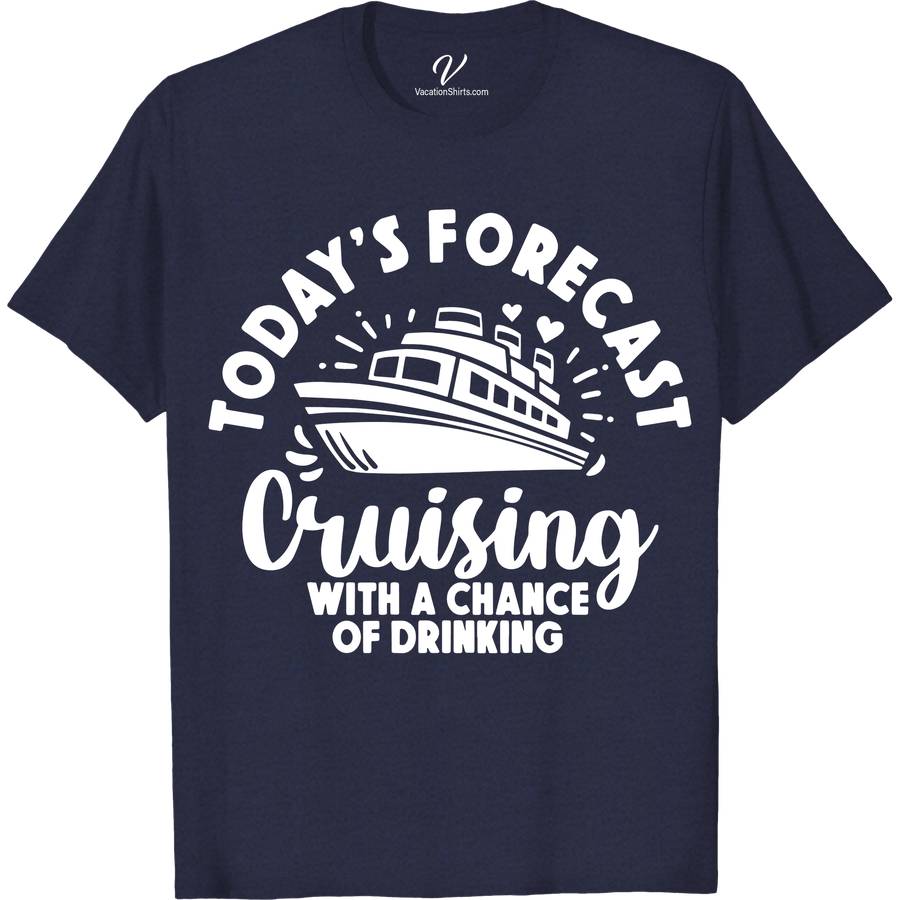 VacationShirts Cruise & Chill Drinking Tee Boozy Cruise Vacation Shirts Dive into your getaway with VacationShirts Cruise & Chill Drinking Tee! Perfect for both men and women, this funny cruise t-shirt blends comfort with style, making it your go-to for beach parties and tropical vacations. Featuring nautical themes and vibrant designs, it's the ultimate in cruise wear and summer cruise outfits.