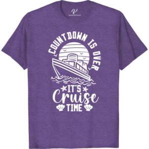 Cruise Countdown Vacation Tee - VacationShirts.com Cruise Vacation Shirts Embark on your cruise adventure with our Cruise Countdown Vacation Tee from VacationShirts.com! Perfect for the whole family, these custom, personalized shirts add excitement to your vacation countdown. Featuring unique cruise-themed designs, they're ideal for group wear, matching effortlessly. Elevate your cruise ship attire and tropical vacation with our stylish, personalized tees.