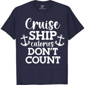 VacationShirts Cruise Calorie-Free Fun Tee Cruise Vacation Shirts Dive into your cruise adventure with our Calorie-Free Fun Tee from VacationShirts.com! Perfect for beach vacations or onboard festivities, this funny cruise t-shirt blends comfort with a nautical theme. Flaunt your tropical cruise wear with pride, making every moment memorable in our unique, laugh-inducing cruise party shirt.