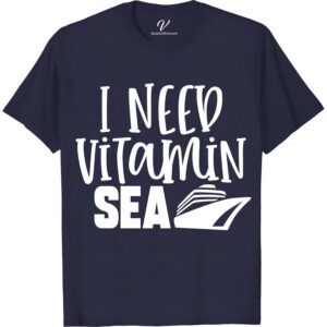 Vitamin Sea Cruise Vacation Tee - Need a Break? Cruise Vacation Shirts Dive into vacation mode with our Vitamin Sea Cruise Vacation Tee! Perfect for sea lovers and beach enthusiasts, this nautical-themed, ocean-inspired tee embodies the essence of coastal wear. Crafted for cruise ship adventures and sailing vacations, it's your go-to for embracing the bliss of Vitamin Sea.