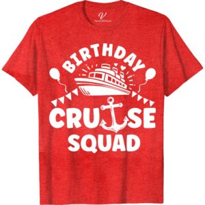 Vacay Birthday Cruise Squad Tee - VacationShirts Birthday Cruise Shirts Celebrate in style with our Vacay Birthday Cruise Squad Tee from VacationShirts.com! Perfect for group cruises, these matching shirts bring your birthday squad together. Customizable for any family or friend group, our tees elevate your cruise vacation apparel, making your birthday celebration on the high seas unforgettable. Dive into fun with our unique, vibrant designs!