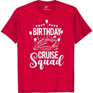 Celebratory Cruise Squad Birthday Tee Birthday Cruise Shirts Celebrate in style with our Celebratory Cruise Squad Birthday Tee from VacationShirts.com! Perfect for the whole crew, these nautical birthday tees offer custom personalization for an unforgettable cruise party. Embrace the ocean vibes with matching, personalized cruise celebration shirts, making your group the most stylish squad on the seas.