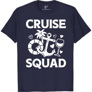 Cruise Squad Love: Unisex Vacation Heart Tee Cruise Squad Vacation Shirts Set sail in style with Cruise Squad Love: the ultimate unisex vacation heart tee from VacationShirts.com. Perfect for matching cruise outfits, this love-themed cruise wear features a captivating heart design, making it a must-have for any cruise squad. Embrace the spirit of adventure in our comfortable, versatile cruise ship apparel!