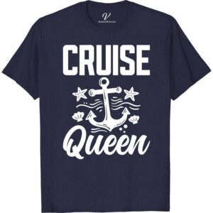 Queen of Cruising Vacation Tee - VacationShirts.com Cruise Squad Vacation Shirts Embrace your royal status on the high seas with the Queen of Cruising Vacation Tee from VacationShirts.com. This must-have cruise wear for women combines humor and style, featuring a nautical theme perfect for any tropical getaway. Stand out in cruise-themed clothing that's as fun as your vacation!
