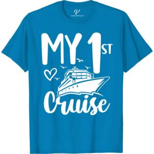 My First Cruise Heart Tee Classic Cruise Vacation Shirts Embark on your maiden voyage with style in our "My First Cruise Heart Tee" from VacationShirts.com. This nautical heart t-shirt, perfect for the whole family, blends cruise vacation charm with maritime love. Ideal for any ocean voyage, it's the ultimate in cruise ship clothing and sailing love tee fashion.