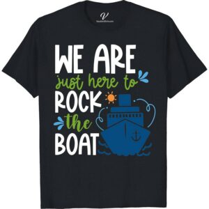 Rock The Boat Cruise Tee Funny Cruise Vacation Shirts Set sail in style with our Rock The Boat Cruise Tee from VacationShirts.com! Perfect for any sea voyage, this nautical-themed t-shirt blends maritime fashion with ocean-inspired graphics. Ideal for boat parties or lounging on the cruise ship deck, it's a must-have piece of cruise wear for men and women alike.