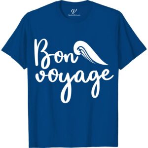 Bon Voyage Cruise Vacation Tee Classic Cruise Vacation Shirts Set sail in style with our Bon Voyage Cruise Vacation Tee from VacationShirts.com! Perfect for families, this nautical-themed tee blends comfort with maritime flair, making it the ultimate cruise wear. Elevate your cruise outfit with this tropical-inspired, sailing trip essential. Embrace the sea in our fashionable, durable cruise ship apparel.