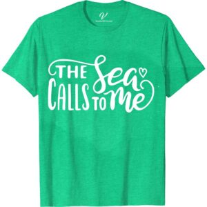 The Sea Calls To Me Beach Tee Vacation Shirts Dive into summer with "The Sea Calls To Me Beach Tee" from VacationShirts.com. This ocean-inspired tee, featuring captivating marine life and mesmerizing ocean waves, is the epitome of coastal apparel. Perfect for beach lovers, it's a must-have in your beachwear collection. Embrace your nautical spirit with this unique, sea-themed shirt.