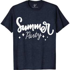 Summer Party Vacation Beach Tee Beach Vacation Shirts Dive into summer with our Summer Party Vacation Beach Tee from VacationShirts.com! Perfect for any beach bash, this tropical vacation apparel features vibrant summer tee designs, making it a must-have in your beachwear collection. Embrace the coastal party vibe with this ocean-themed shirt, your go-to for every beach holiday top need.