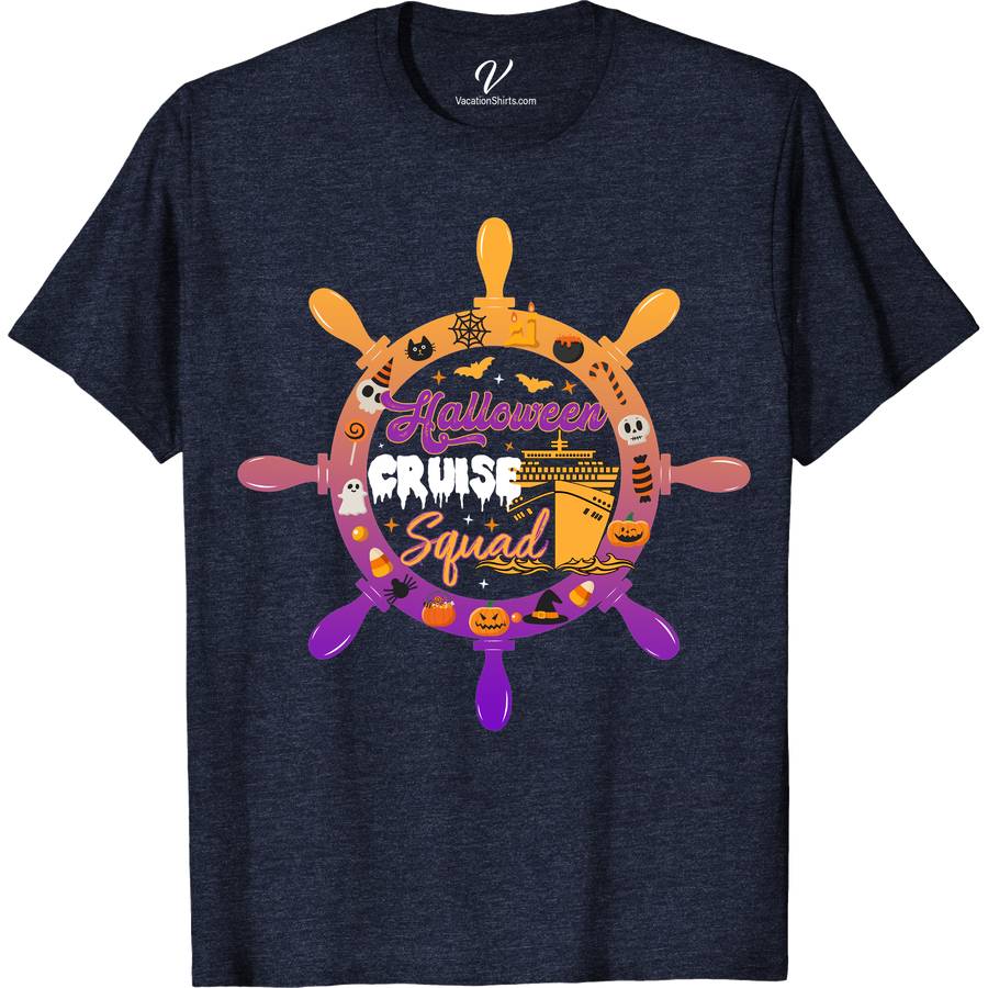 Black Squad Halloween Cruise Tee - VacationShirts Halloween Cruise Shirts Set sail in style with our Black Squad Halloween Cruise Tee from VacationShirts.com! Perfect for group Halloween outings, this custom tee blends spooky vibes with cruise comfort. Personalize for your crew, making every Halloween cruise unforgettable. Ideal for families or friends, it's the ultimate in matching Halloween-themed cruise wear.