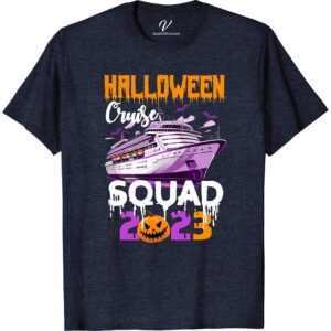 Funky Purple Halloween Cruise Squad Tee Halloween Cruise Shirts Dive into the spooky season with our Funky Purple Halloween Cruise Squad Tee! Perfect for your group's cruise party, this vibrant purple tee combines spooky cruise wear with funky Halloween outfits. Stand out in Halloween group costumes with this essential piece of Halloween cruise party tees. Join the squad now!