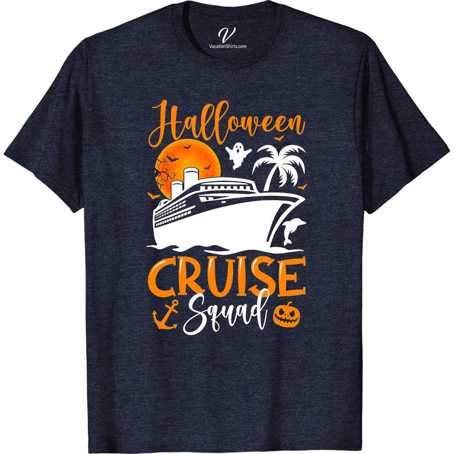 Glam Purple Halloween Cruise Tee - VacationShirts Halloween Cruise Shirts Set sail in style with our Glam Purple Halloween Cruise Tee from VacationShirts.com! Perfect for any spooky sea adventure, this Halloween Vacation Apparel combines glamour with festive fun. Featuring unique Halloween Themed Cruise Gear designs on a luxurious purple top, it's the ultimate Cruise Wear for Halloween. Elevate your Halloween Travel Clothing collection now!
