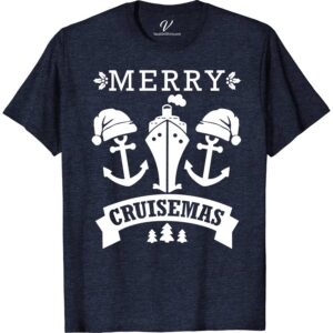 Funky Merry Cruisemas Tee from VacationShirts Christmas Cruise Shirts Celebrate the holidays in style with our Funky Merry Cruisemas Tee from VacationShirts.com! Perfect for holiday cruises, this festive cruise wear blends nautical charm with tropical Christmas vibes. Featuring humorous designs, it's the ultimate funny Christmas vacation tee for anyone looking to make merry memories aboard. Dive into the spirit of Merry Cruisemas!