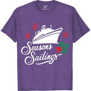 Eco-Friendly Christmas Cruise Tee by Seasons Sailings Christmas Cruise Shirts Celebrate the holidays sustainably with Seasons Sailings' Eco-Friendly Christmas Cruise Tee from VacationShirts.com. Crafted from organic cotton and recycled materials, this biodegradable shirt embodies eco-conscious cruising. Perfect for green Christmas sailing, it's a stylish, zero-waste addition to your holiday cruise apparel. Embrace environmentally friendly cruise wear with a festive twist!
