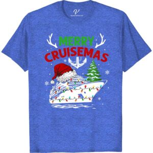 Glam Marry Cruisemas Tee from VacationShirts Christmas Cruise Shirts Celebrate the holidays in style with our Glam Marry Cruisemas Tee from VacationShirts.com! Perfect for family cruises, this festive cruise wear blends nautical charm with holiday spirit. Featuring unique tropical Christmas designs, it's the ultimate choice for Christmas vacation t-shirts. Make merry memories in our Merry Cruisemas T-shirts!