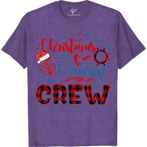 Classic Christmas Cruisin Crew Tee - VacationShirts Christmas Cruise Shirts Set sail in festive style with our Classic Christmas Cruisin Crew Tee from VacationShirts.com! Perfect for families and groups, this nautical Christmas tee blends holiday cheer with cruise vibes. Ideal for holiday sailing, our matching Christmas cruise t-shirts make every vacation photo pop. Embrace the spirit of the season in our unique, holiday cruise apparel.