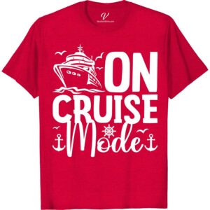 On Cruise Mode Tee - Nautical Vacation Shirt | VacationShirts.com Classic Cruise Shirts Set sail in style with our On Cruise Mode Tee - the perfect addition to your cruise apparel collection. Made for nautical vacation shirts enthusiasts, this cruise fashion staple will have you feeling the ocean breeze. Shop now and upgrade your vacation wear with our must-have nautical tees!