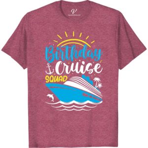 Cruise Squad Birthday Tee - Fun Vacation Shirt for Groups Birthday Cruise Shirts Celebrate your birthday in style with our Cruise Squad Birthday Tee - the perfect group vacation tee for your squad! Make a statement with our fun vacation t-shirts and cruise birthday tees, designed specifically for group travel shirts and vacation squad clothing. Get your birthday trip t-shirts and cruise group tees now!