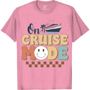 Cruise Mode Tee - Fun Vacation Shirt for Relaxing Getaways Classic Cruise Shirts Get ready to set sail in style with our Cruise Mode Tee! Perfect for any relaxing getaway, this fun travel tee is the ideal addition to your cruise vacation apparel. Embrace your vacation mode with our tropical holiday tee, and make every beach vacation unforgettable!
