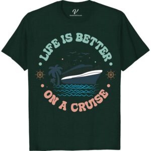 Tropical Cruise Tee - Life's Better on Deck | VacationShirts Classic Cruise Shirts Set sail in style with our Tropical Cruise Tee! Perfect for island hopping or lounging on deck, this vacation shirt captures the essence of beach life. Cruise wear never looked so good with our nautical shirt designs. Life's better on deck - grab your tropical t-shirt today!