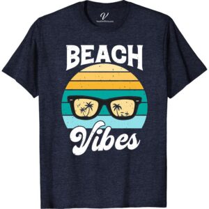 Beach Vibes Sunset Graphic Tee | Tropical Vacation Shirt Beach Vacation Shirts Embrace the ultimate beach vibes with our Sunset Graphic Tee. Perfect for any tropical vacation, this beachwear clothing is the ideal summer beach shirt. With a stunning beach sunset design, this vacation graphic tee is a must-have for any beach-themed wardrobe. Get your coastal graphic tee today!