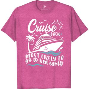 Cruise Crew Early Bird Tee - VacationShirts.com Most Likely To Cruise Crew Get ready for your next adventure with our Cruise Crew Early Bird Tee from VacationShirts.com! Perfect for all cruise crew members looking to stand out, this vacation t-shirt features unique cruise-themed designs and is a must-have piece of cruise vacation clothing. Shop now and elevate your cruise apparel game!