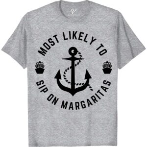 Margarita Lover's Tropical Vacation Tee | Fun & Comfy Shirt Most Likely To Nautical Embrace your love for margaritas on your next tropical getaway with our fun and comfy Margarita Lover's Tropical Vacation Tee! Perfect for beach lounging or sipping on your favorite drink, this tropical shirt is a must-have for any margarita enthusiast's vacation wardrobe.