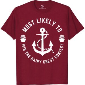Hairy Chest Winner Tee - Fun Vacation Shirt | VacationShirts.com Most Likely To Nautical Unleash your inner hairy chest winner with our playful t-shirt! Perfect for beach vacations, summer holidays, or any tropical getaway, this fun vacation shirt is a must-have for men. Stand out with a hilarious vacation t-shirt design that screams good times.
