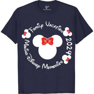 2024 Minnie's Disney Family Vacation Shirt 2024 Disney Vacation Shirts Embark on a magical 2024 Disney family vacation with our customizable Minnie Mouse matching shirts! Perfect for every member, these personalized Disney vacation tees feature unique Minnie family vacation outfits, ensuring your group stands out. Crafted for comfort and style, our Disney World 2024 family shirts are a must-have for unforgettable memories!