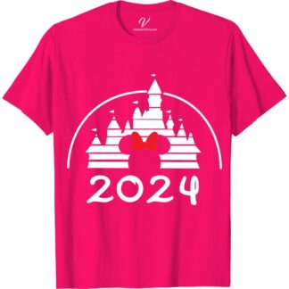 Minnie's Castle 2024 Shirt 2024 Disney Vacation Shirts Get ready for Disney magic with Minnie's Castle 2024 Shirt from VacationShirts.com! Featuring a dazzling Minnie Mouse theme park design, this Disney Castle Tee is perfect for your Disney trip 2024. Personalize it for unforgettable Disney vacation shirts or custom Disney family shirts. A must-have Disney World 2024 souvenir!