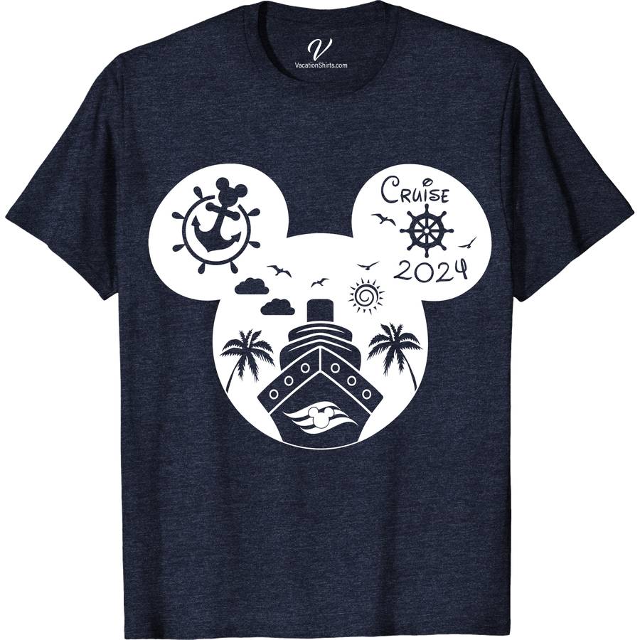 Disney Cruise 2024 Exclusive Vacation Tee 2024 Disney Cruise Shirts Embark on your 2024 Disney Cruise adventure in style with our Exclusive Disney Vacation Tee from VacationShirts.com! Customizable and featuring unique Disney Cruise Line Merchandise designs, these shirts are perfect for the whole family. Create lasting memories with personalized, matching Disney Cruise apparel. Set sail in 2024 with a magical touch!