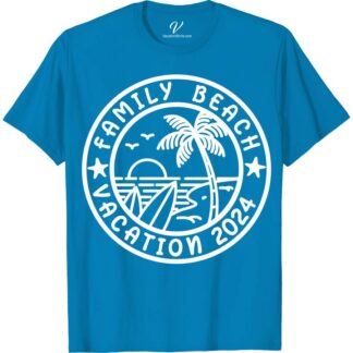 2024 Family Beach Getaway Tee - VacationShirts 2024 Cruise Vacation Shirts Dive into 2024 with our Family Beach Getaway Tee from VacationShirts.com! Perfect for every family vacation, these customizable tees feature unique designs for matching beach moments. Personalize your tropical family vacation apparel for memorable photos. Embrace the sun in style with our comfortable, durable beach trip matching tees.