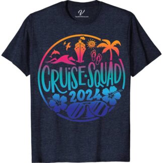 2024 Cruise Squad Exclusive Tee - VacationShirts 2024 Cruise Vacation Shirts Set sail in style with the 2024 Cruise Squad Exclusive Tee from VacationShirts.com! Perfect for family cruises or group getaways, our custom cruise apparel features personalized, matching designs for the whole squad. Embrace the nautical vibe in our unique, comfortable tees, making your vacation wardrobe truly unforgettable. Anchor your look now!