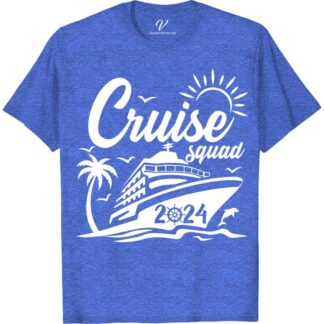Cruise Squad 2024 - Ultimate Vacation Tee 2024 Cruise Vacation Shirts Set sail in style with Cruise Squad 2024's Ultimate Vacation Tee! Perfect for groups and families, our custom cruise shirts offer a personalized touch to your cruise vacation clothing. Matching outfits elevate your cruise party, making memories in our comfortable, trendy 2024 cruise wear. Be the highlight of the high seas!