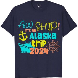 Aw Ship 2024 Alaska Trip Tee Alaskan Cruise Shirts Embark on your 2024 Alaska cruise adventure in style with the "Aw Ship 2024 Alaska Trip Tee" from VacationShirts.com. This nautical-themed shirt, perfect for any sea voyage, combines comfort with the spirit of adventure travel. Crafted for cruise vacation enthusiasts, it's the ultimate gear for your Alaska journey.