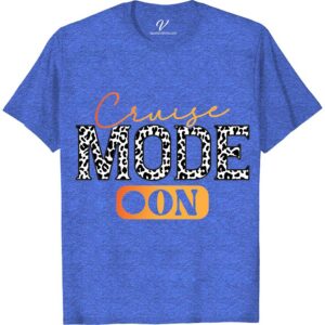 Cruise Mode On - Fun Animal Print Vacation Tee from VacationShirts.com Funny Cruise Vacation Shirts Set sail in style with Cruise Mode On - Fun Animal Print Vacation Tee from VacationShirts.com! Perfect for families, this tropical vacation clothing features exotic animal prints, making it a must-have for your cruise wardrobe. Enjoy matching family cruise tees that blend humor and fashion, ensuring your vacation is unforgettable.