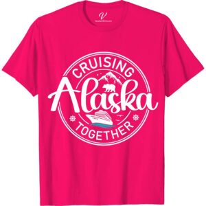 Cruising Alaska Together - Scenic Mountain and Cruise Ship Vacation Tee Alaska Cruise Shirts Embark on an unforgettable journey with our "Cruising Alaska Together" Tee. Perfect for Alaska cruise enthusiasts, this scenic mountain and cruise ship vacation apparel merges breathtaking Alaska scenic apparel with the comfort of cruise holiday shirts. A must-have Alaska travel T-shirt, it's your ideal souvenir, capturing the essence of mountain and sea.
