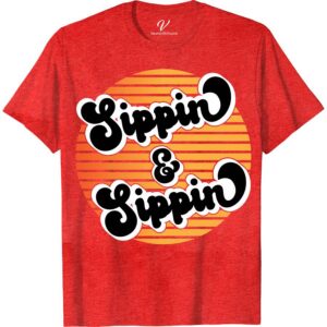 Retro Sunset Sippin' & Sippin' Fun Vacation Tee Classic Vacation Shirts Dive into summer vibes with our Retro Sunset Sippin' Tee from VacationShirts.com! Perfect for beach parties and summer festivals, this vintage-inspired top features a stunning sunset graphic, embodying the essence of fun vacation apparel. Crafted for casual holiday wear, it's your go-to for a stylish, travel-themed look.