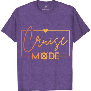 Cruise Mode Heart & Helm Casual Vacation Tee Classic Cruise Vacation Shirts Discover the essence of maritime adventure with Cruise Mode Heart & Helm Casual Vacation Tee from VacationShirts.com. Perfect for men and women, this nautical-themed clothing blends heart and helm designs, embodying the spirit of ocean voyages. Ideal for beach vacations or cruising, it's the pinnacle of casual vacation wear and cruise ship apparel.